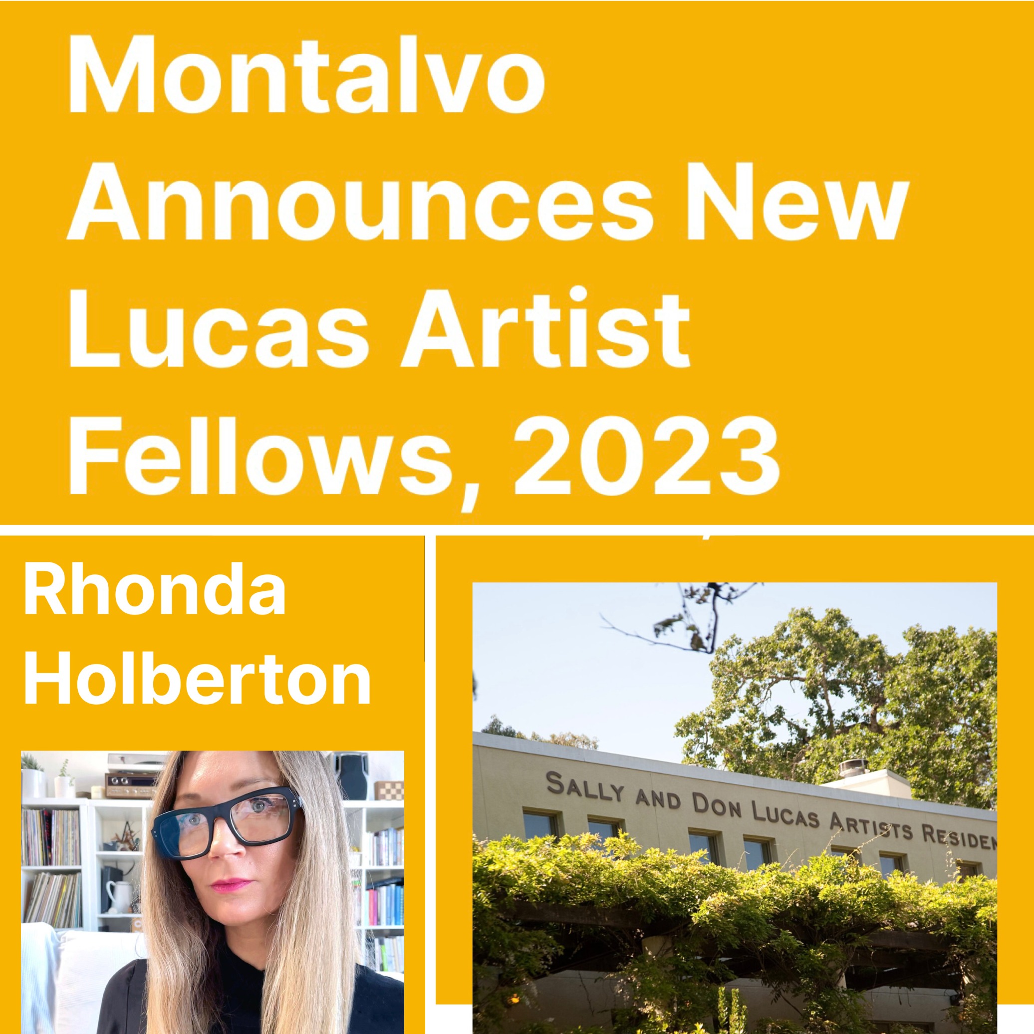 Awarded Montolvo’s Lucas Arts Fellowship