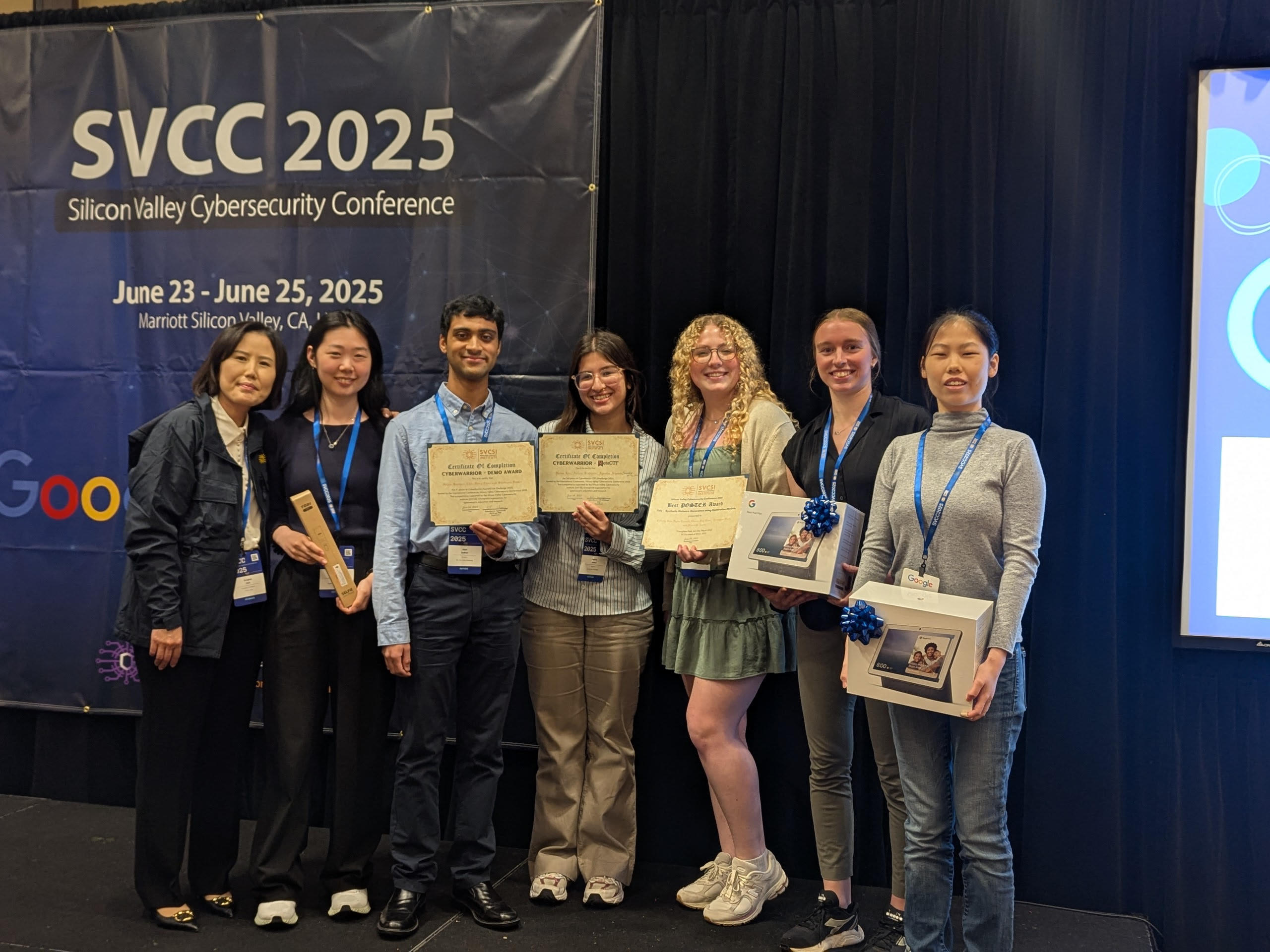 Young REU 2024 students