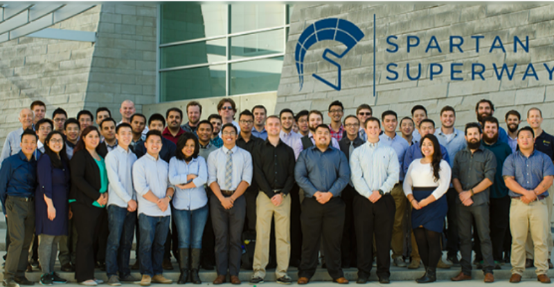 Large group of former SMSSV students.